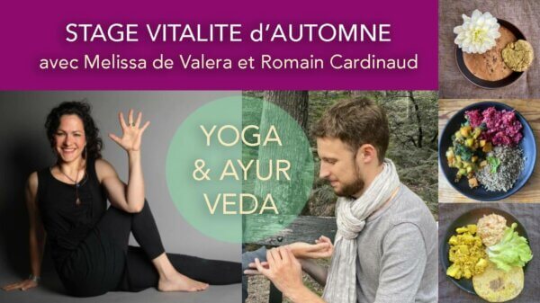 yoga et ayurveda avec melissa de valra et romain cardinaud