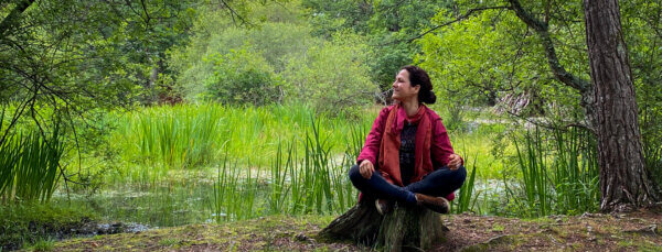 melissa de valera anime yoga meditation en forêt