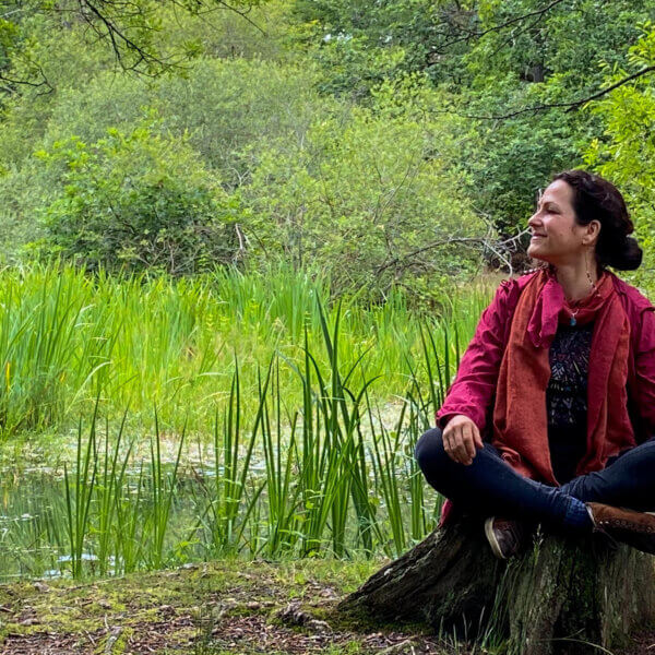 melissa de Valera anime yoga en foret de fontainebleau