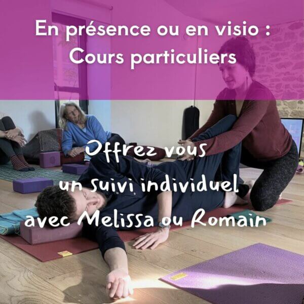 romain et Melissa font du yoga
