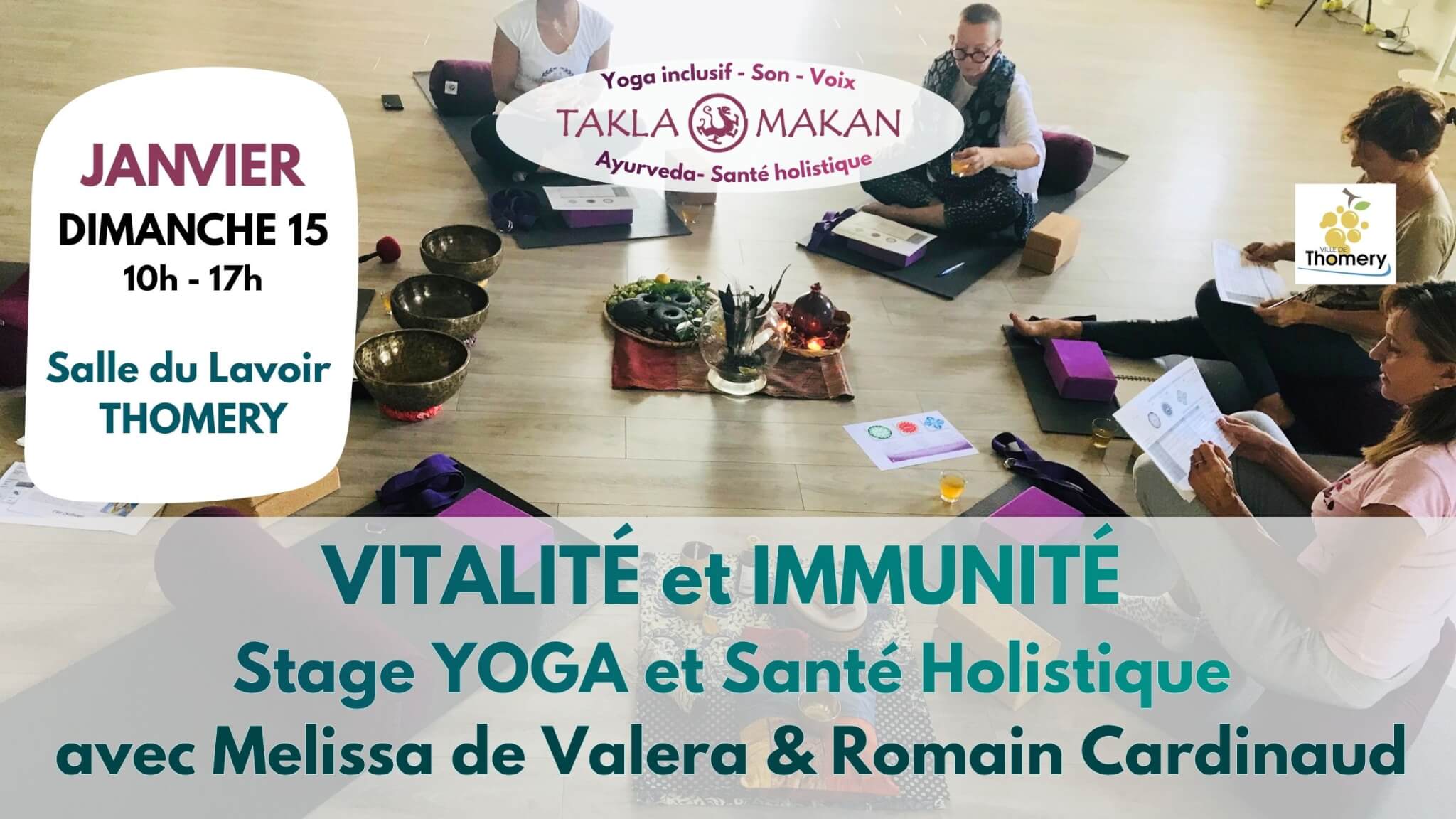 Vitalité et bonne immunité en hiver : stage Yoga et santé holistique