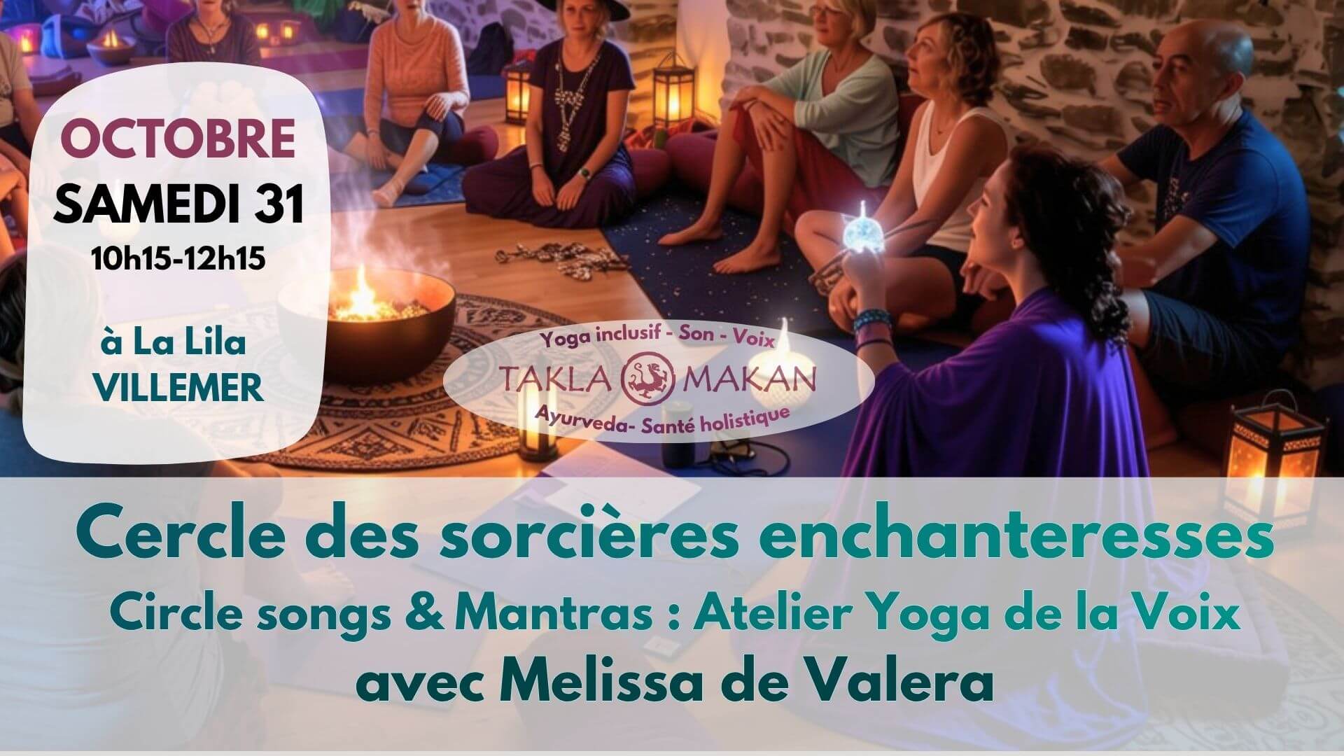Cercle des sorcières enchanteresses : Atelier Yoga de la Voix